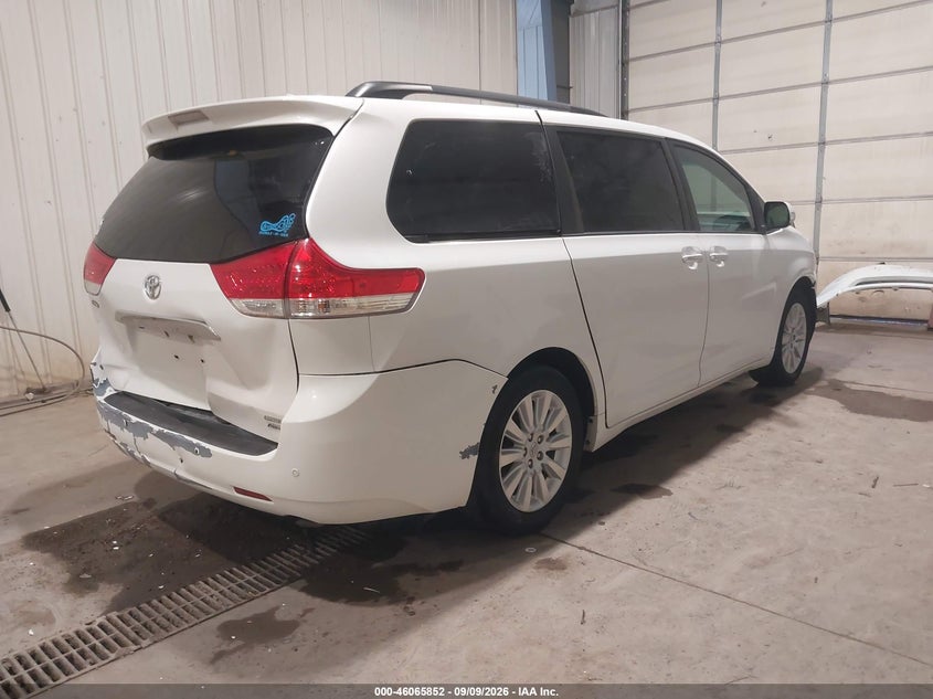 Vin: 5tddk3dcxes088061, lot: 46565379, toyota sienna ltd 20144