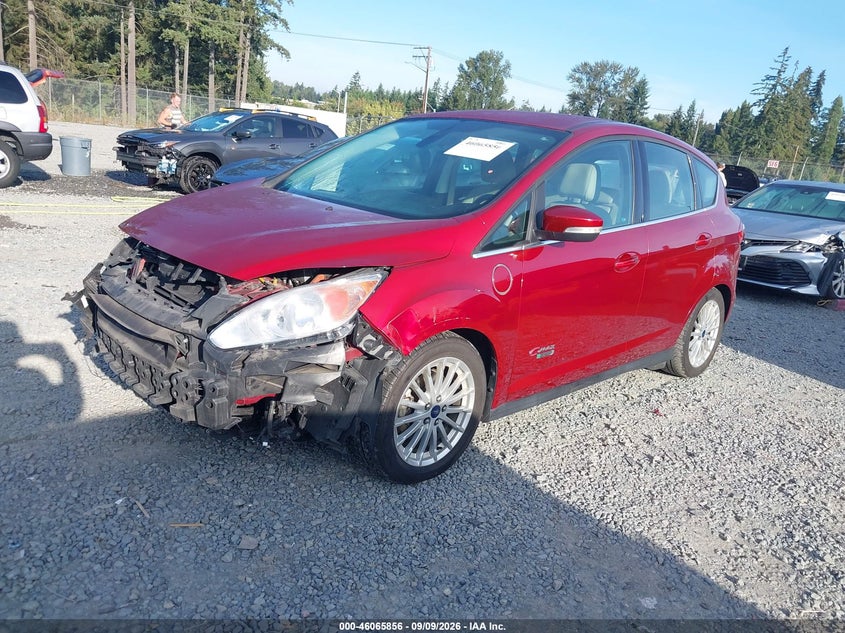 Vin: 1fadp5cu9el510741, lot: 46565383, ford c-max energi sel 20142
