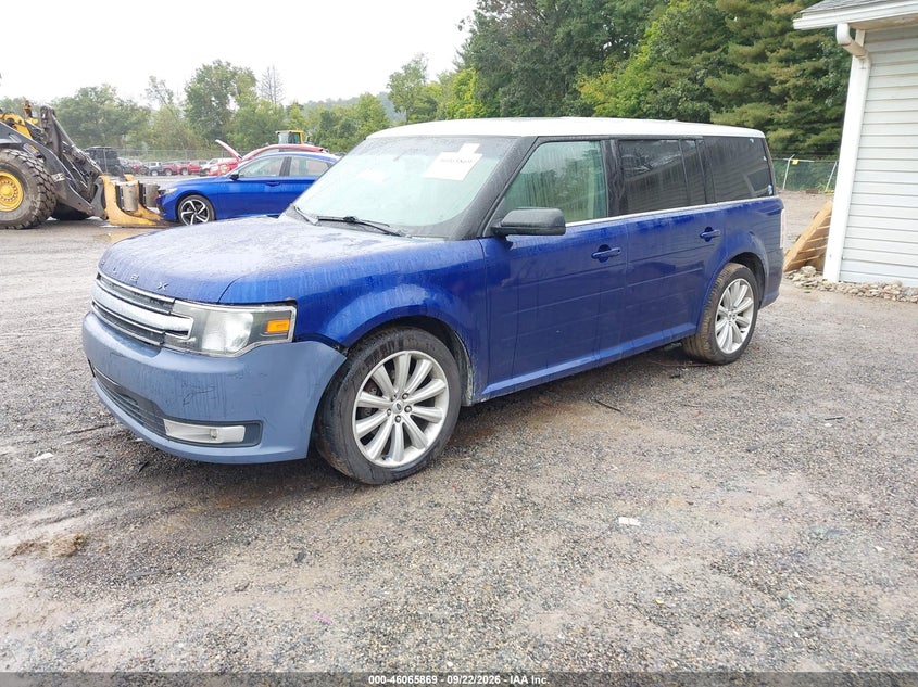 Vin: 2fmhk6c88ebd06415, lot: 46565397, ford flex sel 20142