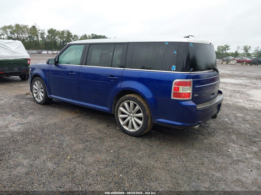 Vin: 2fmhk6c88ebd06415, lot: 46565397, ford flex sel 20143