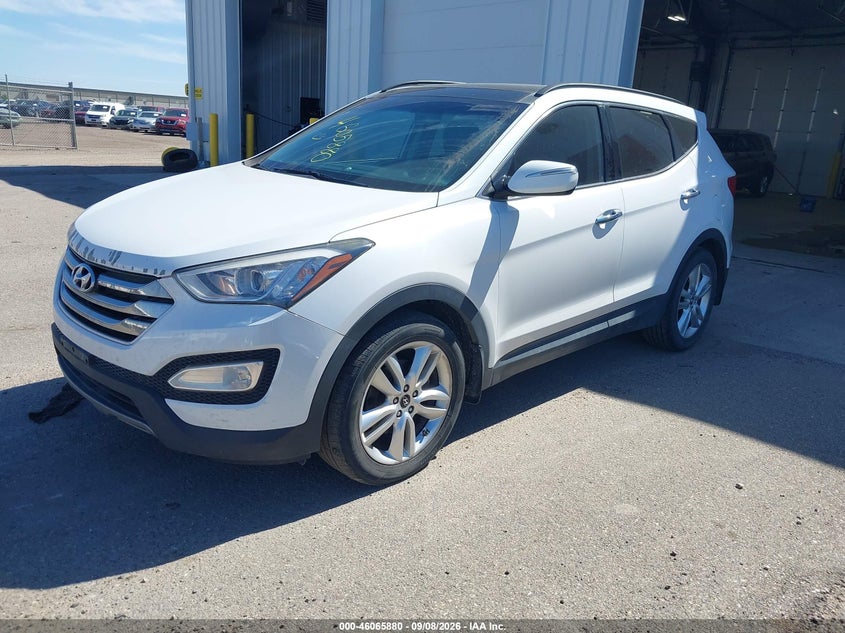 Vin: 5xyzw4la9fg240555, lot: 46565407, hyundai santa fe sport 2.0l turbo 20152