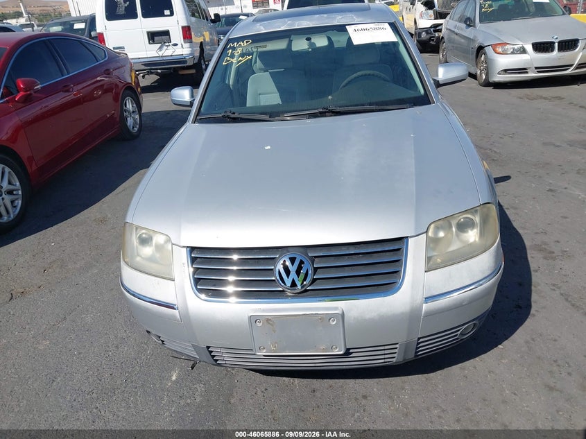 2003 VOLKSWAGEN PASSAT auction photo 6