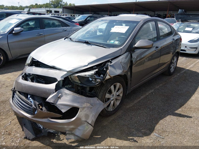 Vin: kmhcu4ae6cu165773, lot: 46565435, hyundai accent gls 20122