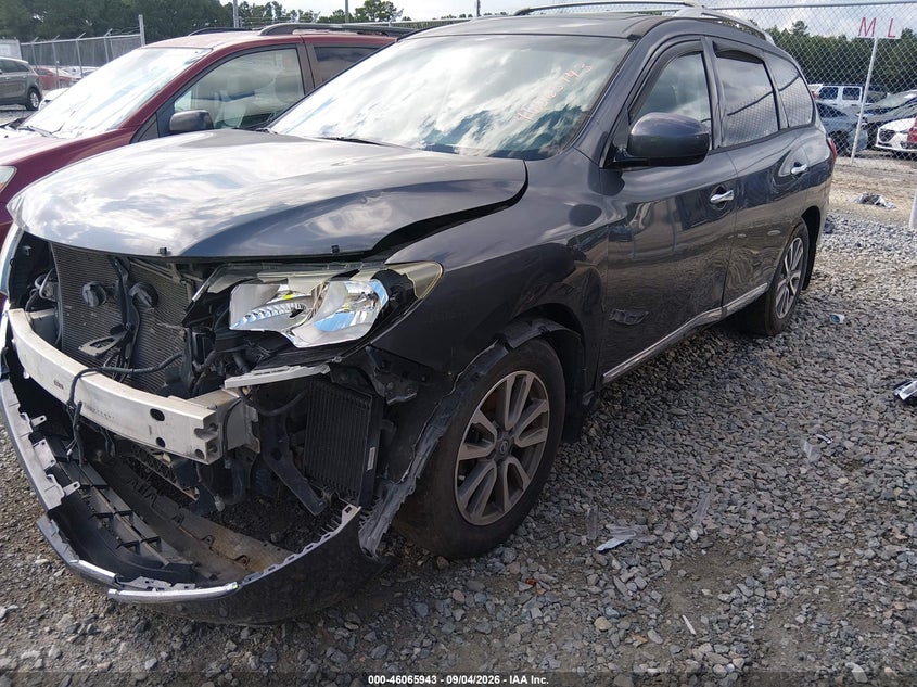 2014 NISSAN PATHFINDER auction photo 2