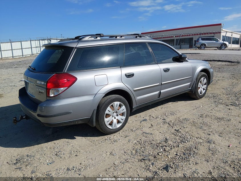 2009 SUBARU OUTBACK auction photo 4