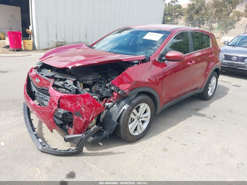 Vin: kndpm3ac4h7261535, lot: 46565493, kia sportage lx 20172