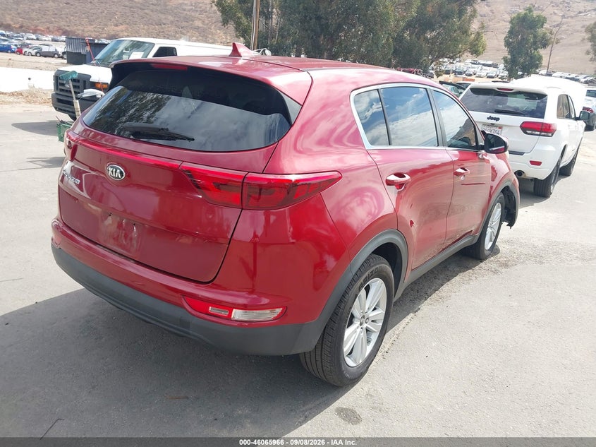 Vin: kndpm3ac4h7261535, lot: 46565493, kia sportage lx 20174