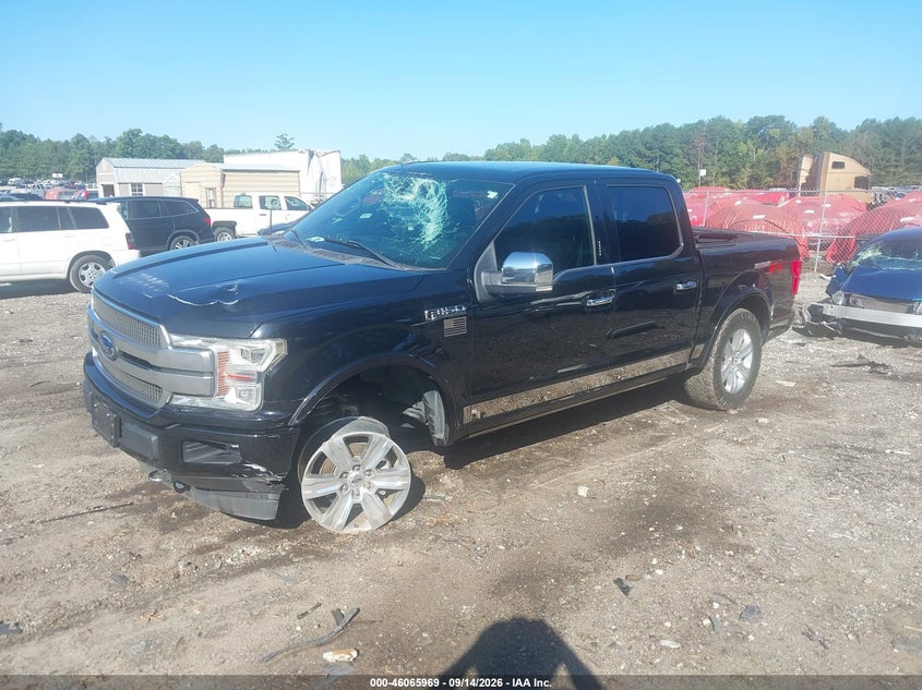 Vin: 1ftew1e52kfc29049, lot: 46565496, ford f-150 platinum 20192