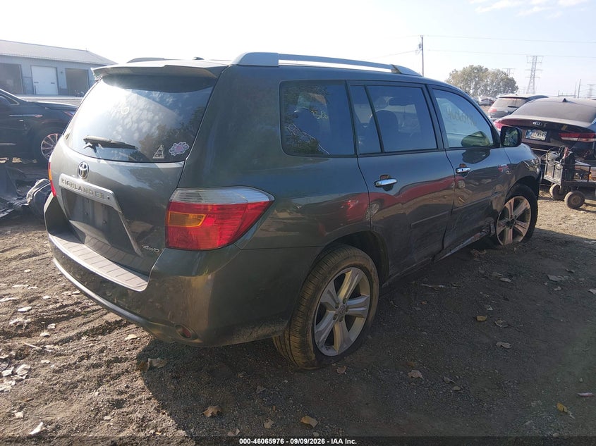 Vin: 5tddk3eh3as031575, lot: 46565503, toyota highlander limited v6 20104