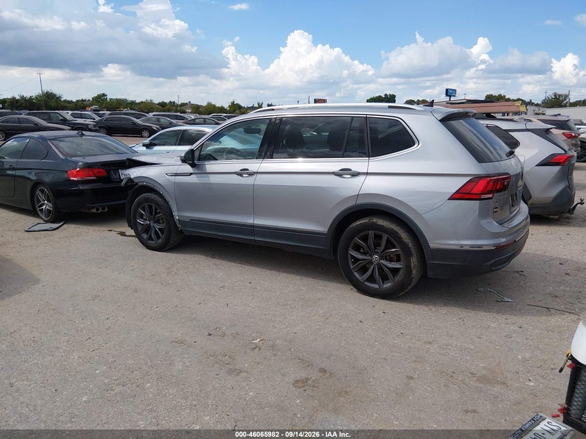 Vin: 3vvnb7ax7pm056563, lot: 46565509, volkswagen tiguan 2.0t se 20233