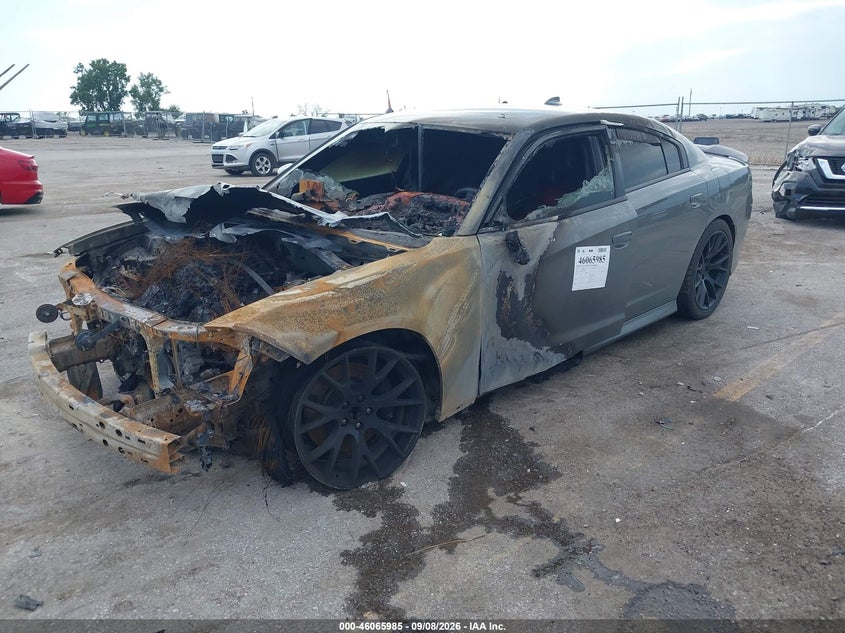 Vin: 2c3cdxgjxkh605509, lot: 46565512, dodge charger scat pack rwd 20192