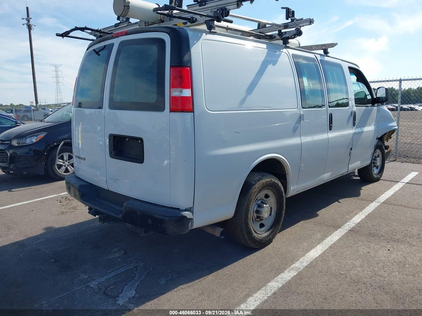 Vin: 1gcwgafp4l1262859, lot: 46565560, chevrolet express cargo rwd 2500 regular wheelbase wt 20204