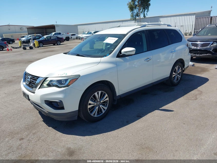 2017 Nissan Pathfinder, Удар сзади, IAAI, VIN 5N1DR2MN2HC618208 — фото 2