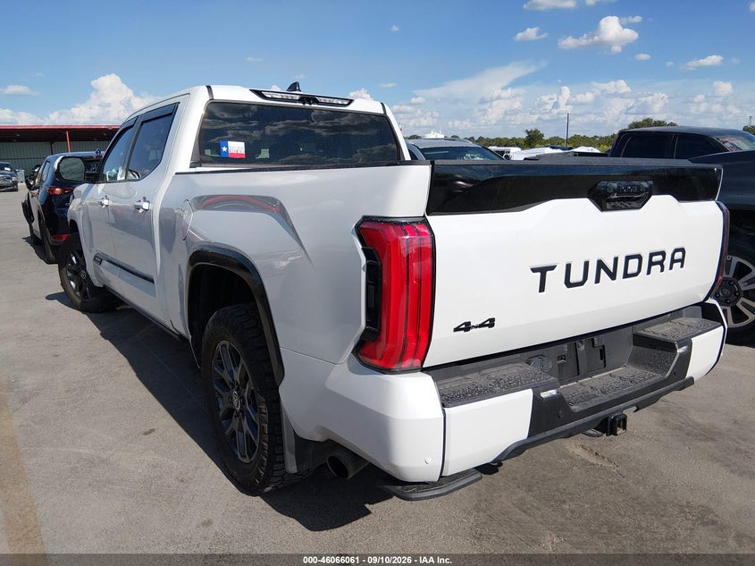 Vin: 5tfnc5ec5rx004868, lot: 46565588, toyota tundra hybrid platinum 4wd 20243