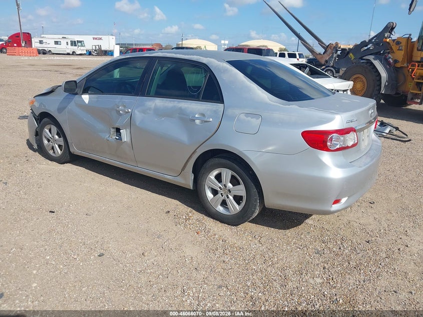 Vin: jtdbu4ee0bj107443, lot: 46565597, toyota corolla le 20113