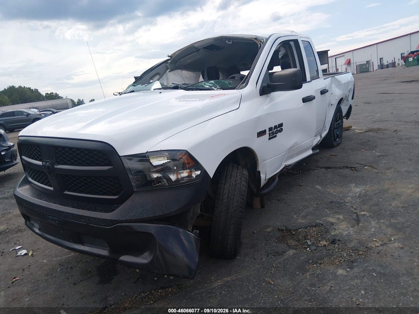 Vin: 1c6rr6ft8ns154878, lot: 46565604, ram 1500 classic tradesman  4x2 6'4 box 20222