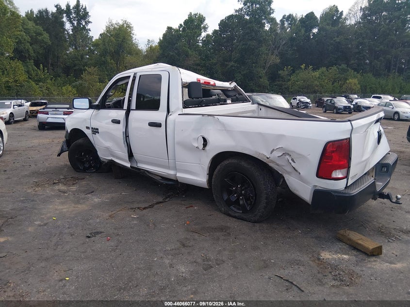 Vin: 1c6rr6ft8ns154878, lot: 46565604, ram 1500 classic tradesman  4x2 6'4 box 20223
