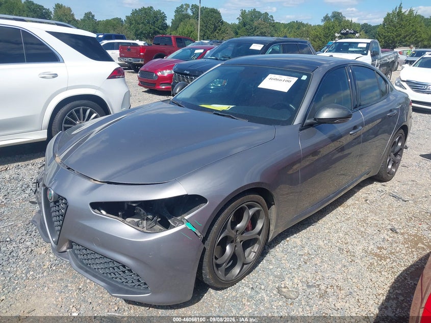 Vin: zarfambn9k7612284, lot: 46565627, alfa romeo giulia ti sport rwd 20192