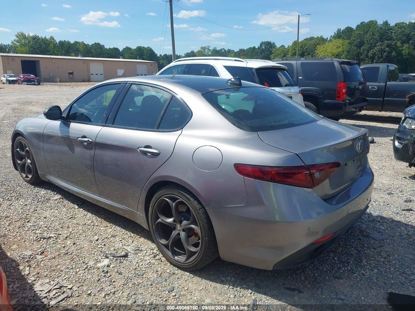 Vin: zarfambn9k7612284, lot: 46565627, alfa romeo giulia ti sport rwd 20193