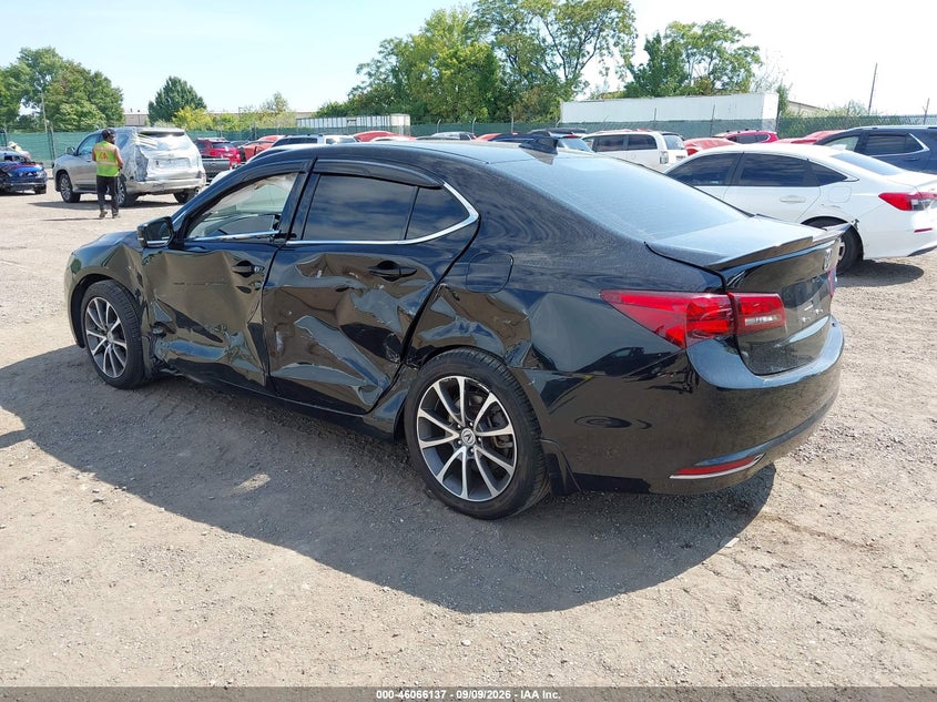 Vin: 19uub2f52fa007059, lot: 46565664, acura tlx v6 tech 20153