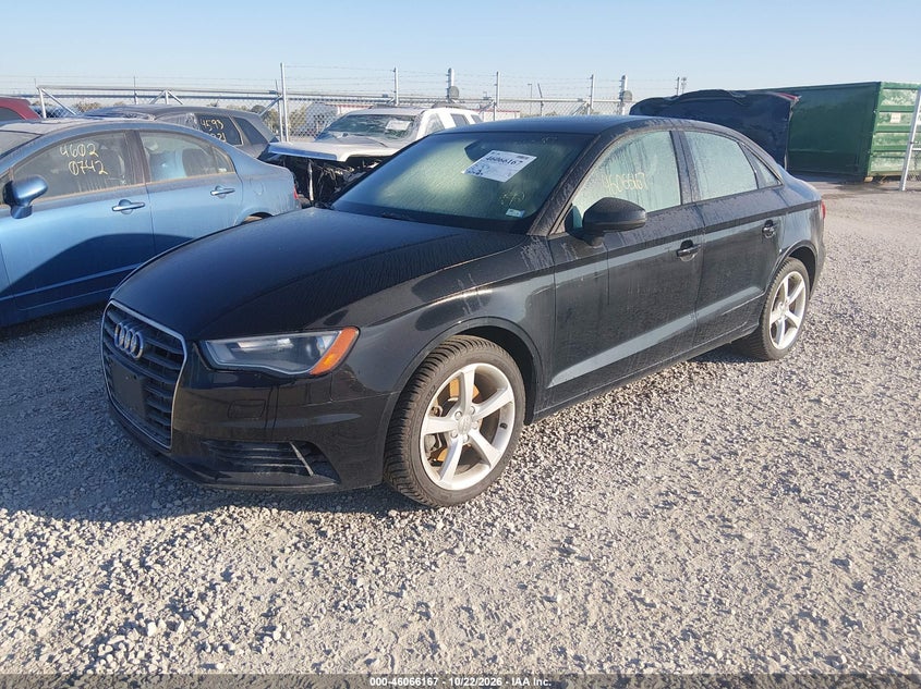 2015 Audi A3 1.8T Premium, Rear, IAAI, VIN WAUACGFF6F1068254