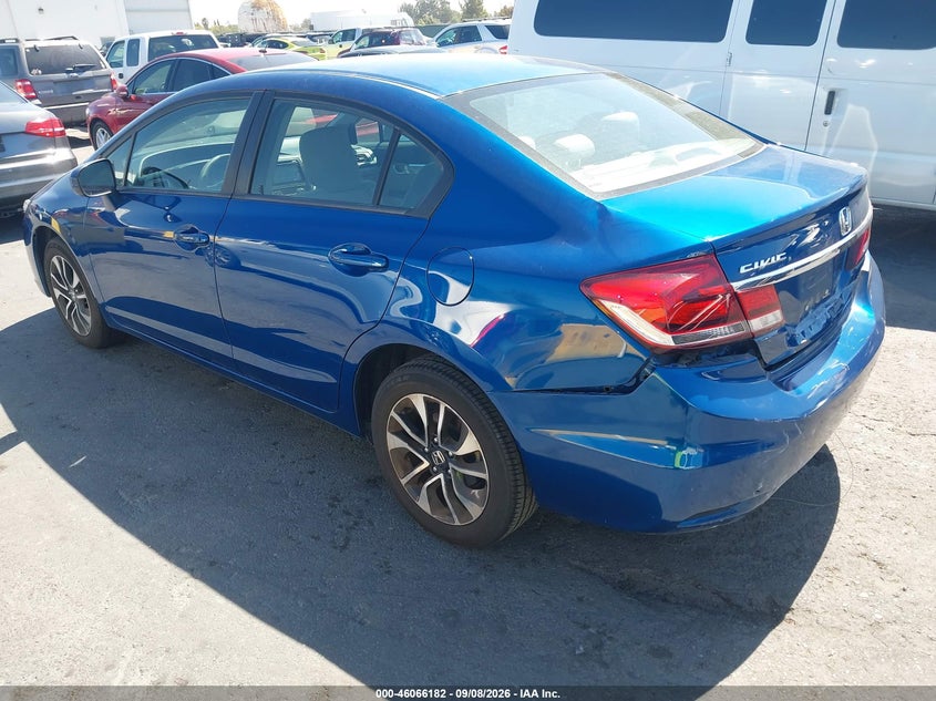 2015 HONDA CIVIC auction photo 3