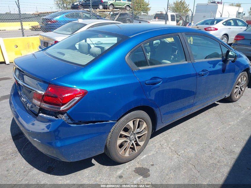 2015 HONDA CIVIC auction photo 4