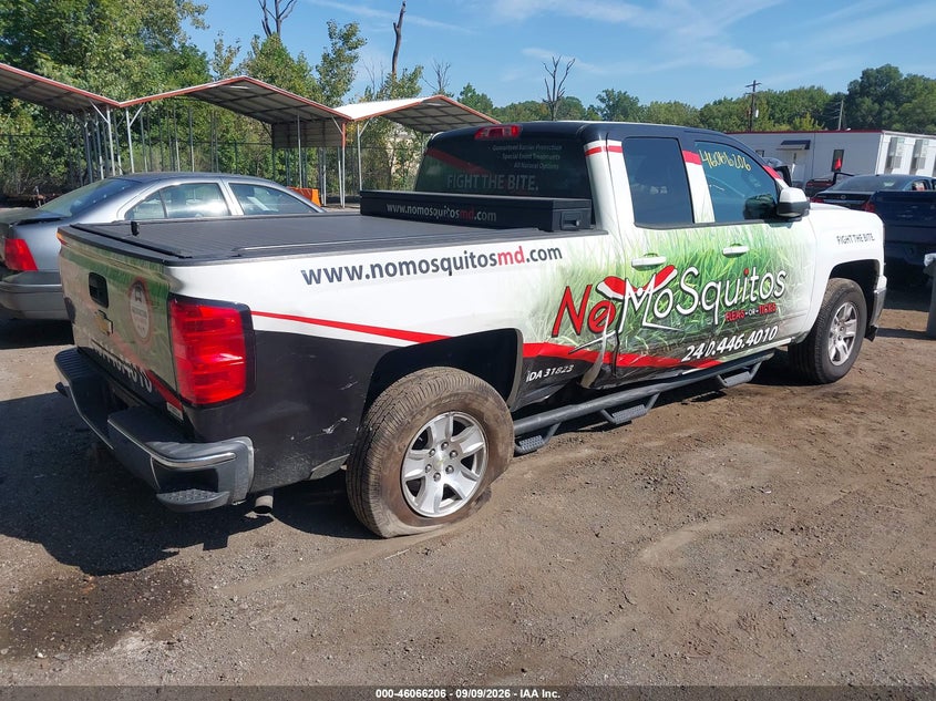 Vin: 1gcvkrec7fz281662, lot: 46565733, chevrolet silverado 1500 1lt 20154