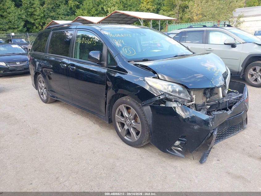 Vin: 5tdxz3dc1ks010465, lot: 46565740, toyota sienna se premium 8 passenger 2019 img_1