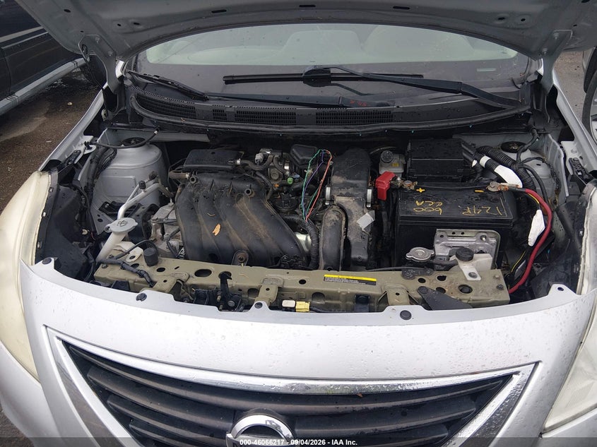 2012 NISSAN VERSA SEDAN 1.6L I-4 DOHC, VVT, REGULAR , 109HP