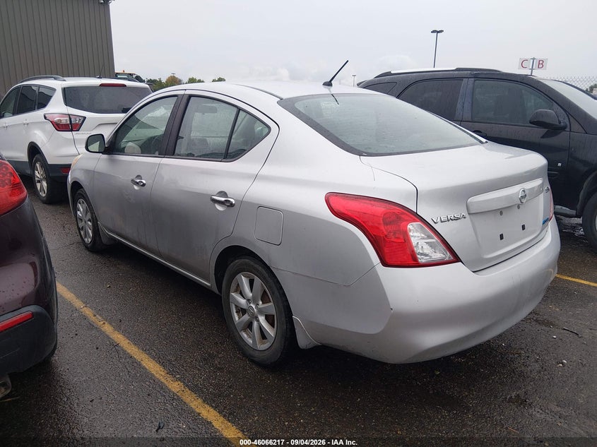 2012 NISSAN VERSA SEDAN 1.6L I-4 DOHC, VVT, REGULAR , 109HP