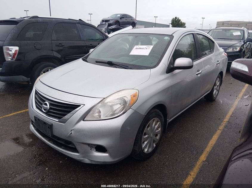 2012 NISSAN VERSA auction photo 2