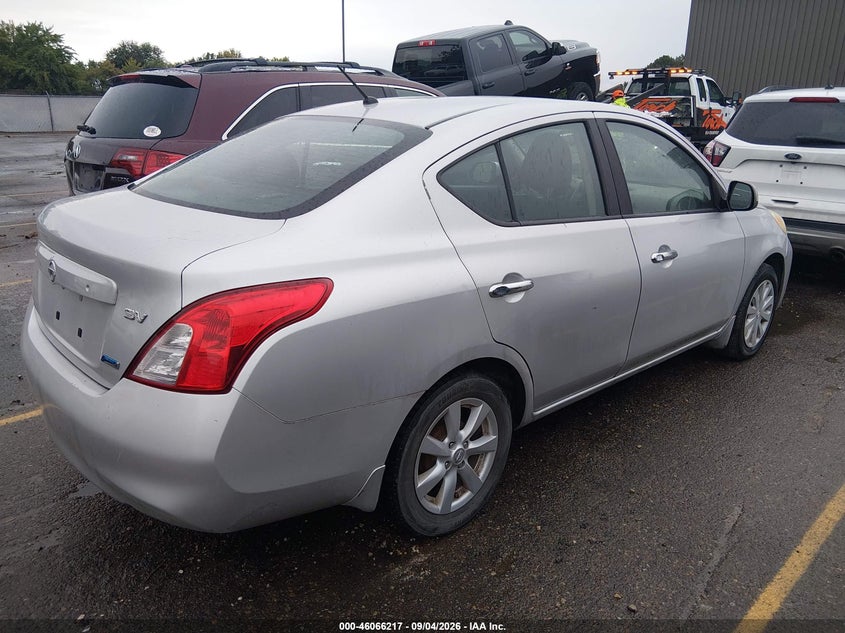 2012 NISSAN VERSA auction photo 4