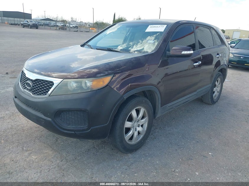 Vin: 5xykt3a16bg079695, lot: 46565800, kia sorento lx 20112