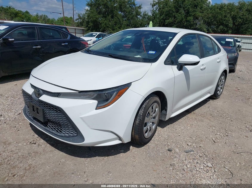 Vin: 5yfepmae4mp246368, lot: 46565896, toyota corolla le 20212