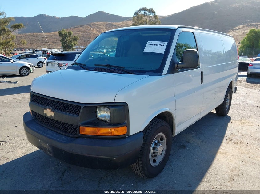 Vin: 1gcwgfca3e1133219, lot: 46565913, chevrolet express 2500 work van 20142