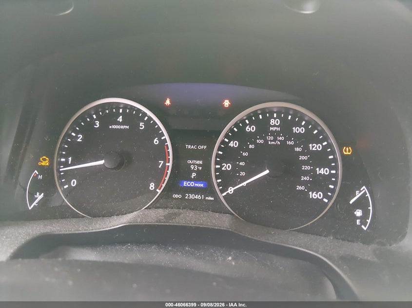 2014 LEXUS ES 350 auction photo 7
