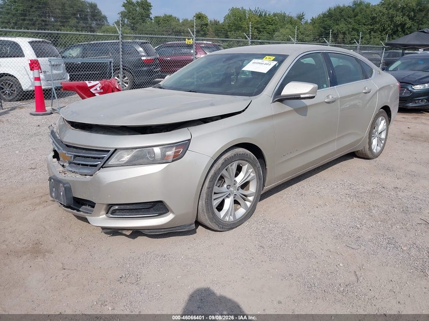 Vin: 2g1125s34e9206091, lot: 46565928, chevrolet impala 2lt 20142