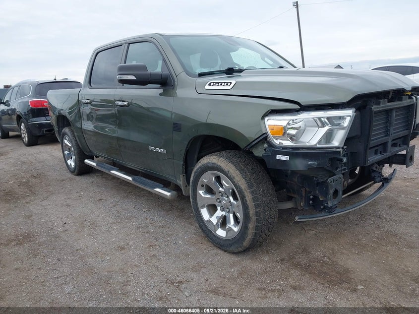 Vin: 1c6rrffg3ln302398, lot: 46565932, ram 1500 big horn  4x4 5'7 box 2020 img_1