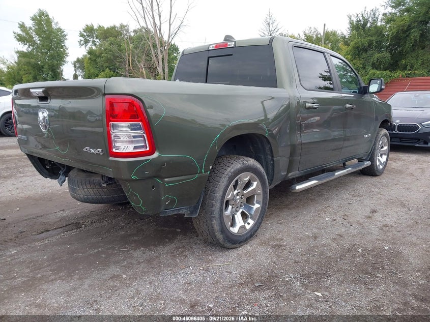 Vin: 1c6rrffg3ln302398, lot: 46565932, ram 1500 big horn  4x4 5'7 box 20204