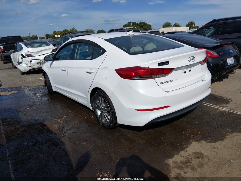 Vin: 5npd84lf2hh136355, lot: 46565951, hyundai elantra se 20173