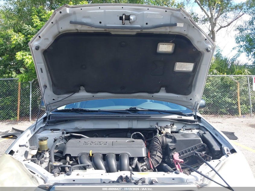 TOYOTA COROLLA 2005 VIN 2T1BR32E25C418811