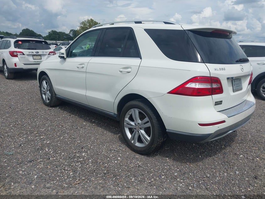 Vin: 4jgda5hb7da246654, lot: 46565982, mercedes-benz ml 350 4matic 20133