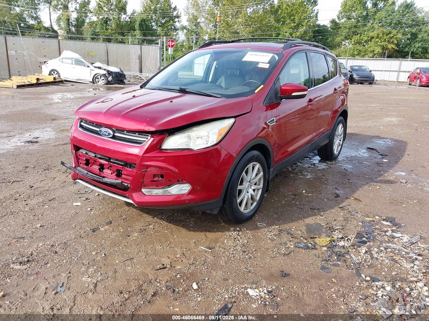 Vin: 1fmcu9h9xduc64717, lot: 46565996, ford escape sel 20132