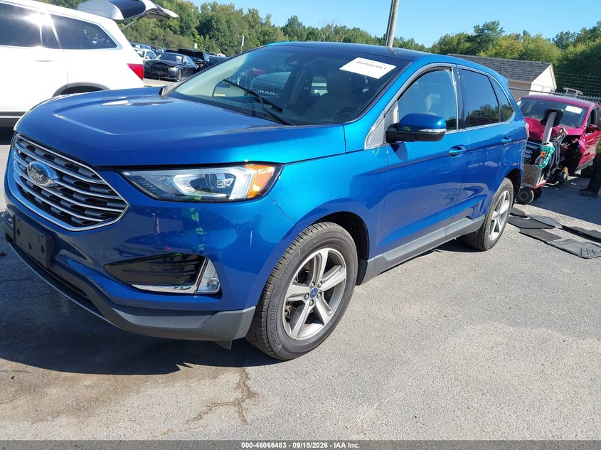 Vin: 2fmpk4j98lba21948, lot: 46566011, ford edge sel 20202