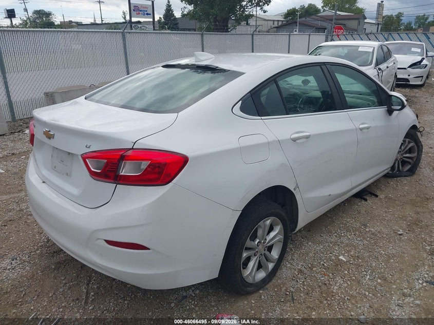 Vin: 1g1be5sm3k7146385, lot: 46566022, chevrolet cruze lt 20194