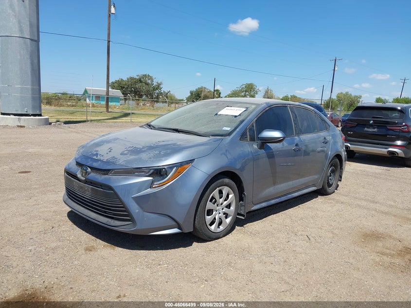 Vin: 5yfb4mde8rp189946, lot: 46566026, toyota corolla le 20242