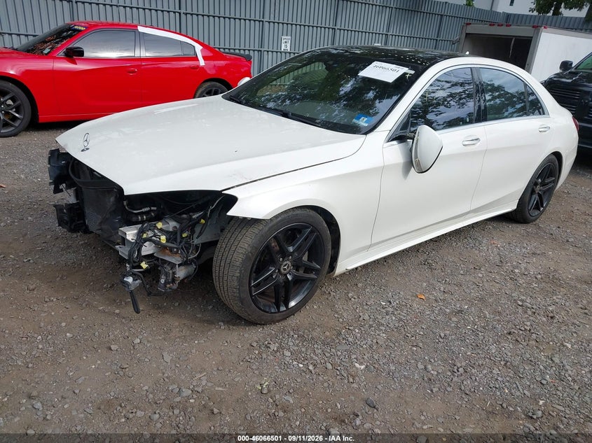 Vin: wddug8gb3ka450070, lot: 46566028, mercedes-benz s 560 4matic 20192