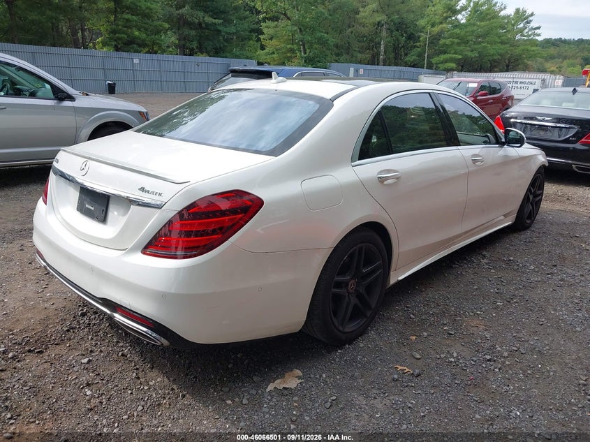 Vin: wddug8gb3ka450070, lot: 46566028, mercedes-benz s 560 4matic 20194