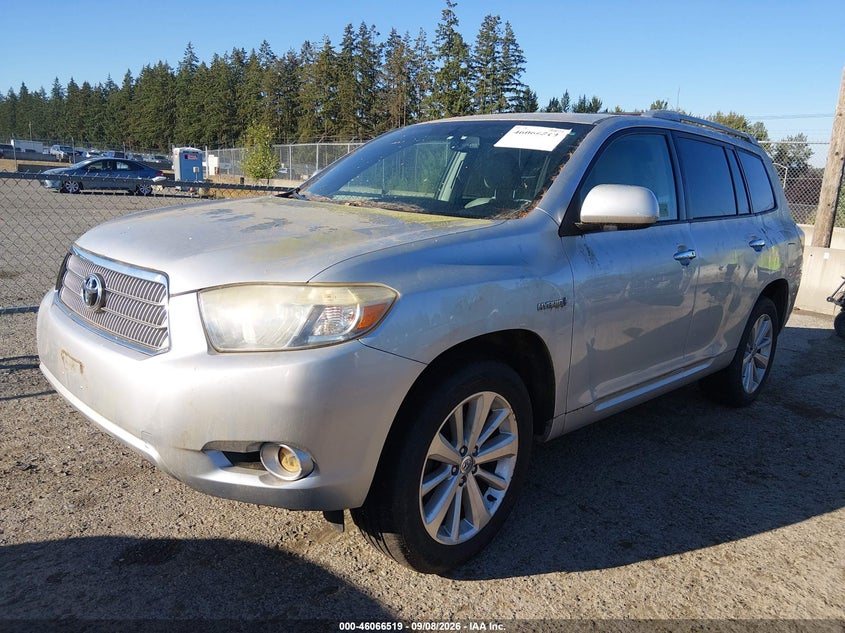 2008 TOYOTA HIGHLANDER HYBRID auction photo 2